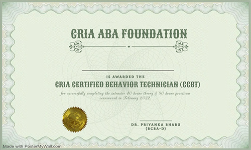 Certified Behavior Analysis Courses